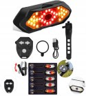 TURN INDICATORS FOR BIKE SCOOTER LED BACK SIGNALING FLASHERS SIGNAL REMOTE CONTROL