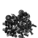 Plastic clips for upholstery