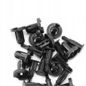 Plastic clips for upholstery