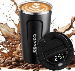 SMARTE THERMOBECHER-THERMOFLASCHE FÜR KAFFEE, TEE, WASSER, LCD-BILDSCHIRM 510 ML