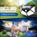 Solar lamp 100 led 4 sides