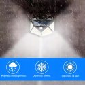 SOLAR FACADE WALL LAMP MOTION SENSOR FACADE WALL LAMP 100 LED