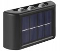 Lampa solarna ścienna 6 led ww