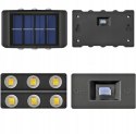 SOLAR LAMP WALL LAMP GARDEN LAMPS TWILIGHT SENSOR FOR WALL 2x