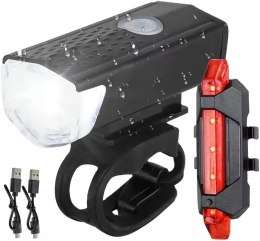 Bicycle lights set