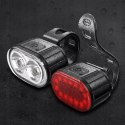 Bicycle lights set small round