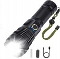 LATARKA TAKTYCZNA LED XHP90 ZOOM CREE MOCNA WOJSKOWA AKUMULATOROWA USB