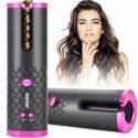 HAIR CURLING IRON AUTOMATIC INVERTER LCD WIRED CERAMIC LCD