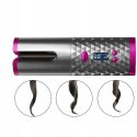 HAIR CURLING IRON AUTOMATIC INVERTER LCD WIRED CERAMIC LCD