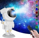 PROJEKTOR GWIAZD LAMPKA NOCNA RZUTNIK LED ASTRONAUTA KOSMONAUTA + PILOT