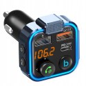 TRANSMITER FM BLUETOOTH MP3 BT AUDIO ŁADOWARKA 3X USB QC 3.0 RGB ADAPTER