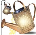 Solar garden lamp watering can