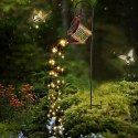 Solar garden lamp watering can