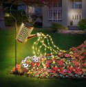 Solar garden lamp watering can