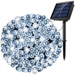 Solar-weihnachtsbaumbeleuchtung 100 led cw