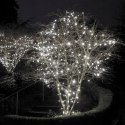 Solar-weihnachtsbaumbeleuchtung 100 led cw