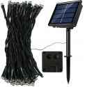 Solar christmas tree lights 100 led cw