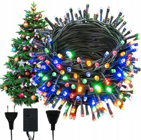 Weihnachtsbaumbeleuchtung 500 led mc