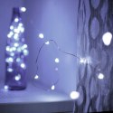 Christmas tree lights wire 50 led on batteries cw