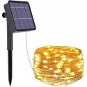 Lampki ogrodowe solarne drucik 200 led ww