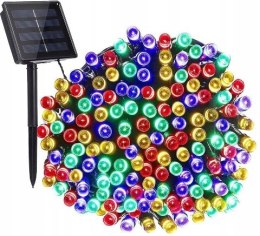 Lampki choinkowe solarne 100 led mc