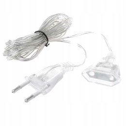 5m transparent lamp extension cord