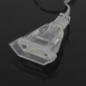 5m transparent lamp extension cord