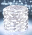 GARDEN LAMPS SOLAR GARLAND 200 LED COLD WIRE 20M OUTDOOR DECORATION