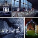 GARDEN LAMPS SOLAR GARLAND 200 LED COLD WIRE 20M OUTDOOR DECORATION