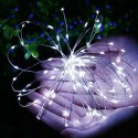 GARDEN LAMPS SOLAR GARLAND 200 LED COLD WIRE 20M OUTDOOR DECORATION