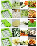 Chopper shredder vegetable cutter